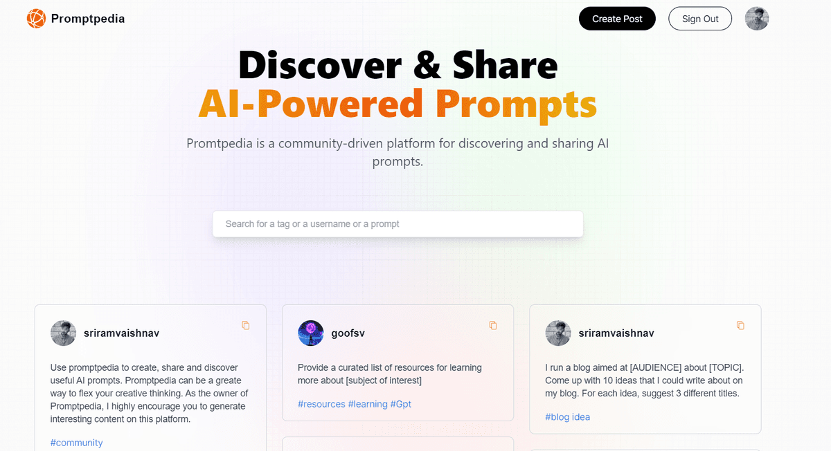 Promptpedia