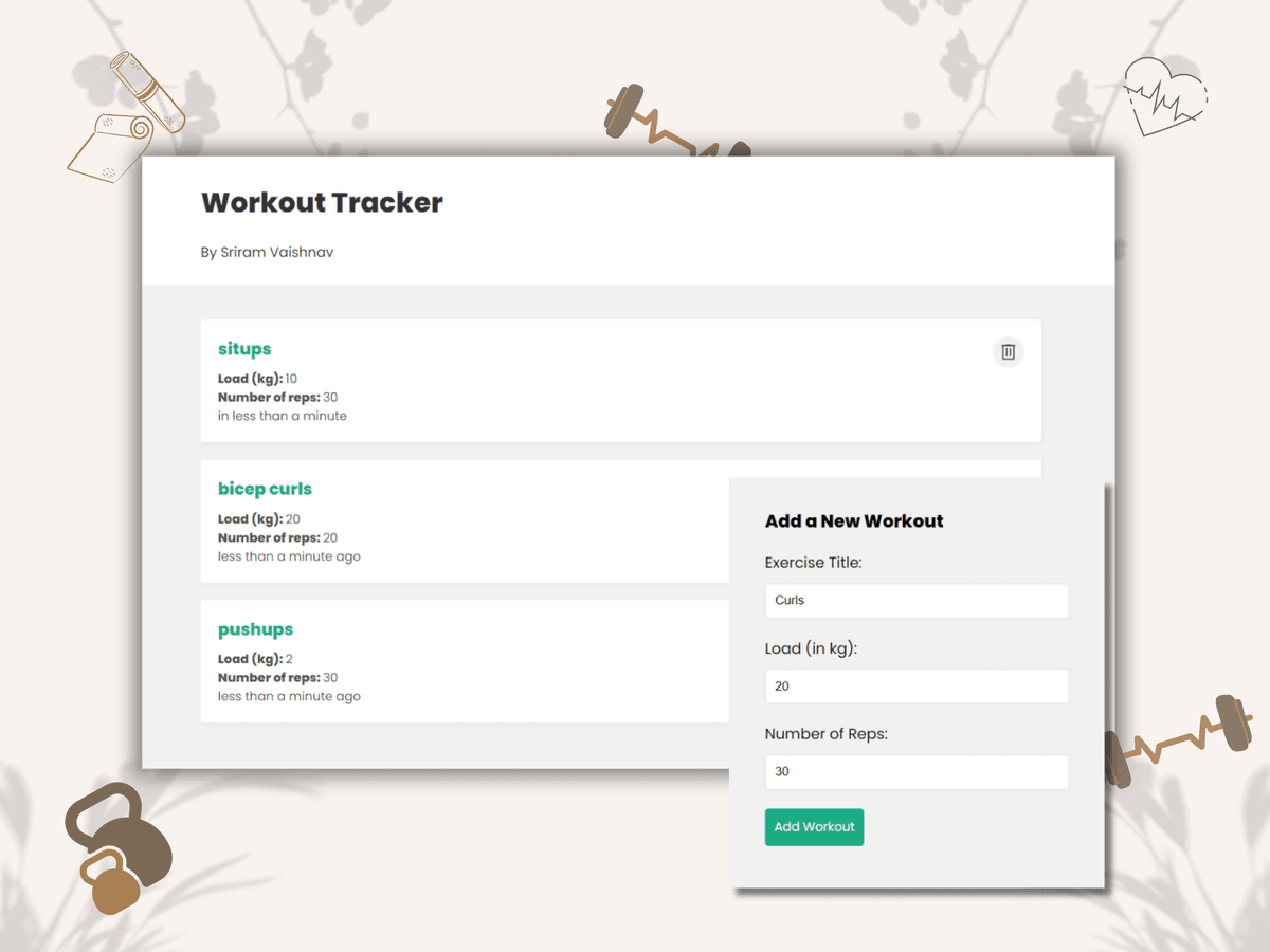 Workout Tracker